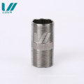 Machine tool processing seamless nipple pipe fitting